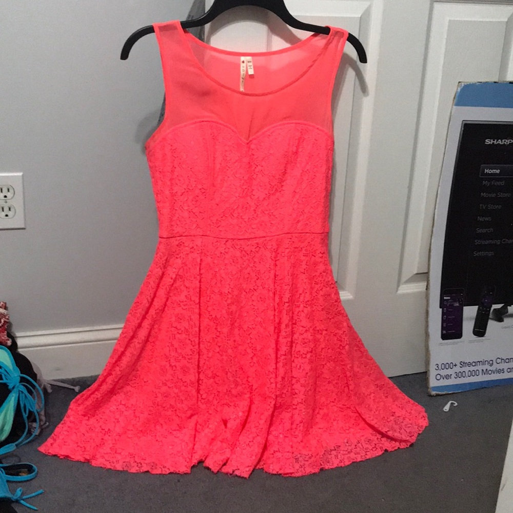 Pink dress
